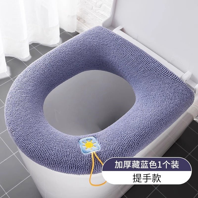 Cojín para Asiento de Inodoro - Azul Marino